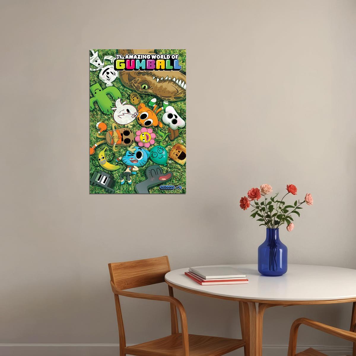 The Amazing World Of Gumball Cartoon Kids Poster Wall Art Print Home Wall Decor