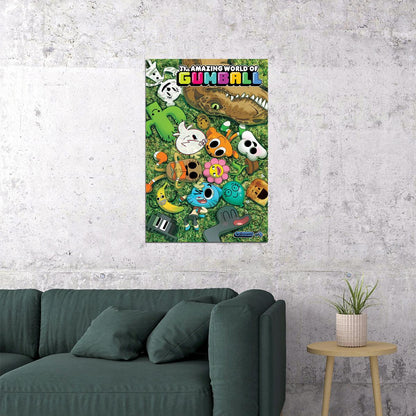 The Amazing World Of Gumball Cartoon Kids Poster Wall Art Print Home Wall Decor