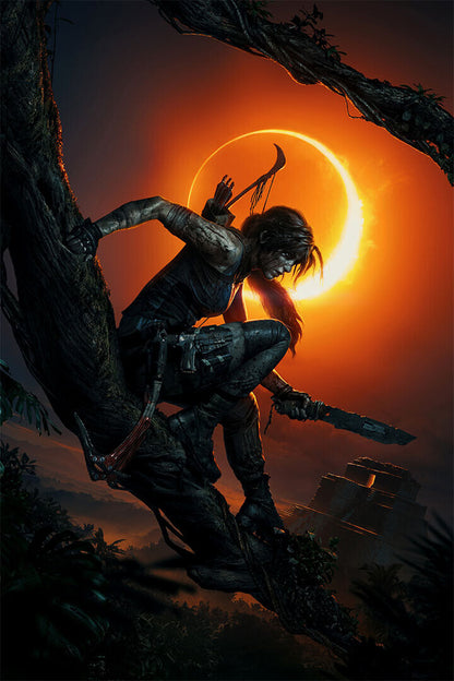 Shadow Of The Tomb Raider Action Adventure Video Game Series Poster Wall Art Print Home Wall Decor