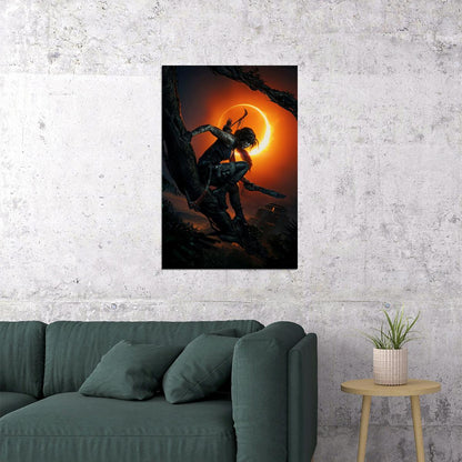 Shadow Of The Tomb Raider Action Adventure Video Game Series Poster Wall Art Print Home Wall Decor