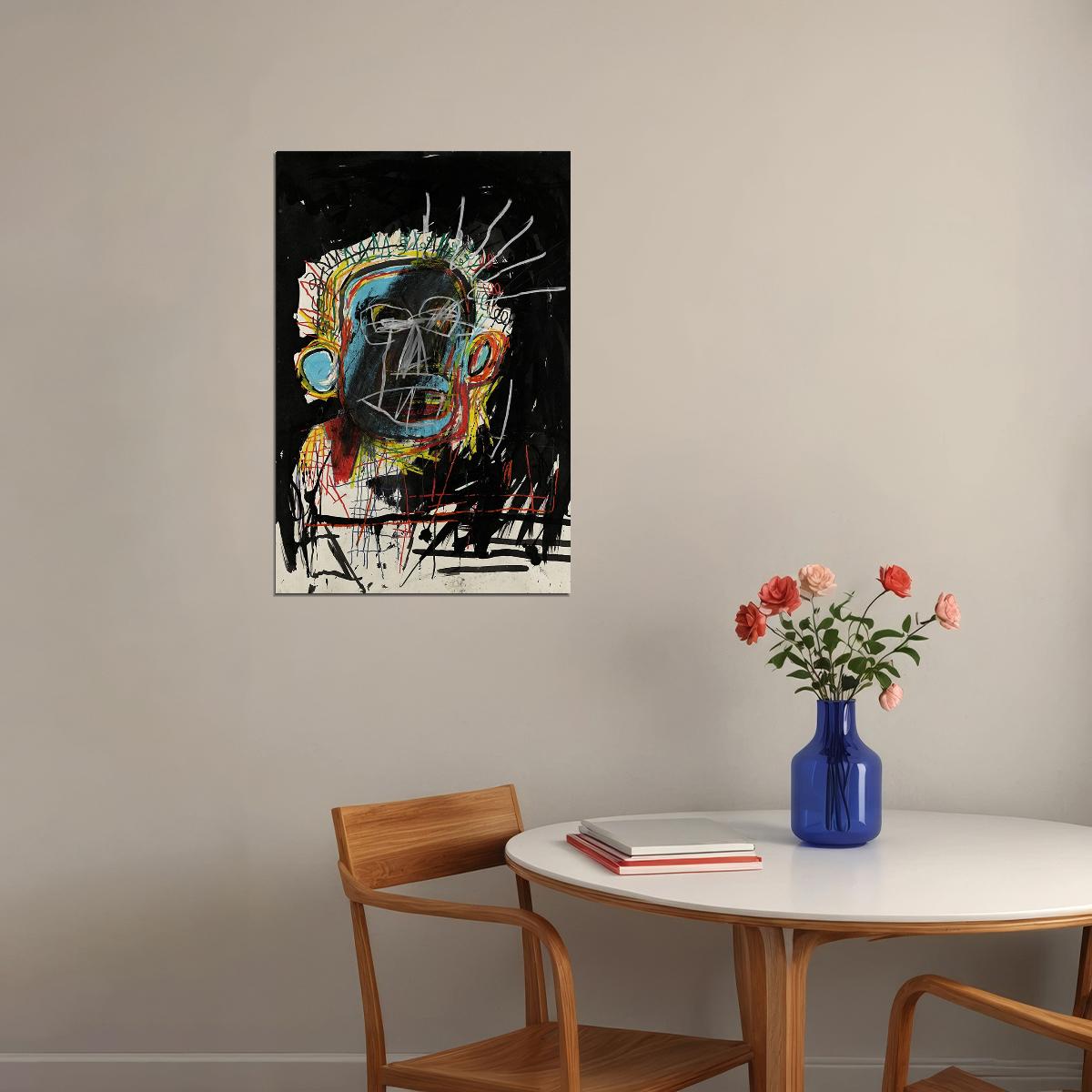 Jean Michel Basquiat Gift For Men Poster Wall Art Print Home Wall Decor