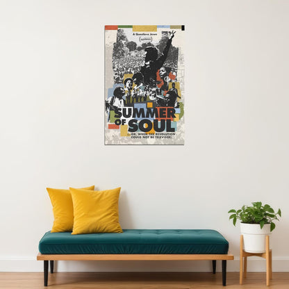 Summer Of Soul Movie Documentary Music Poster Wall Art Print Home Wall Decor