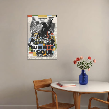 Summer Of Soul Movie Documentary Music Poster Wall Art Print Home Wall Decor