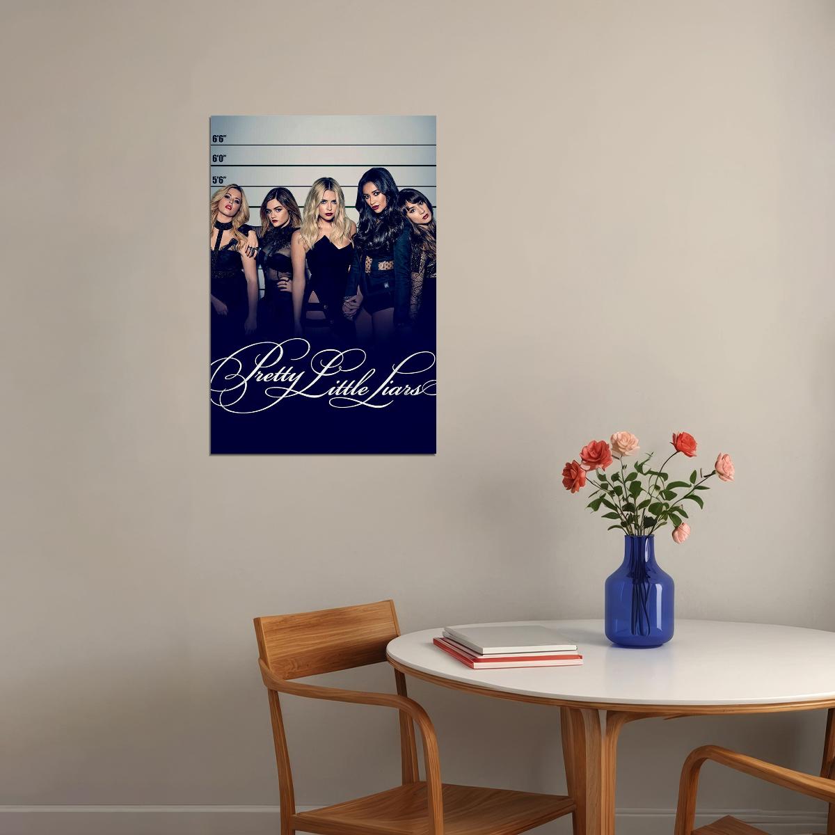 Pretty Little Liars Tv Series Drama Mystery Poster Wall Art Print Home Wall Decor