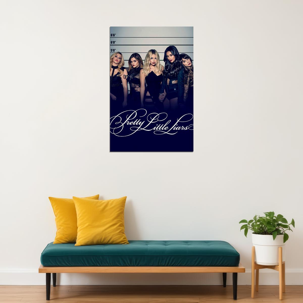 Pretty Little Liars Tv Series Drama Mystery Poster Wall Art Print Home Wall Decor