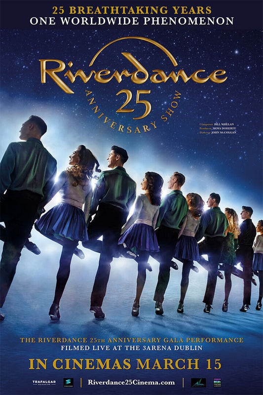 Riverdance 25th Anniversary Show Movie Musical Poster Wall Art Print Home Wall Decor