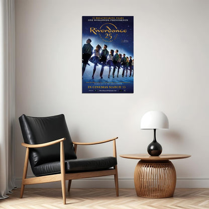 Riverdance 25th Anniversary Show Movie Musical Poster Wall Art Print Home Wall Decor