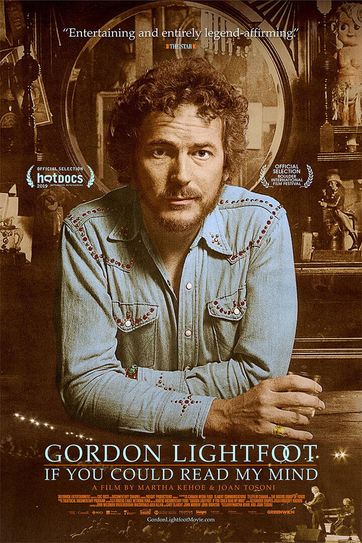 Gordon Lightfoot If You Could Read My Mind Movie Poster Wall Art Print Home Wall Decor