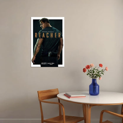 Reacher Movie Action Crime Drama Poster Wall Art Print Home Wall Decor