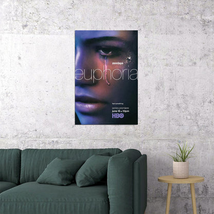 The Euphoria Movie Drama Dependence Violence Poster Wall Art Print Home Wall Decor