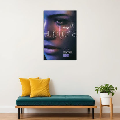 The Euphoria Movie Drama Dependence Violence Poster Wall Art Print Home Wall Decor