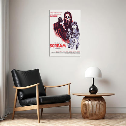 Scream Movie Horror Thriller Poster Wall Art Print Home Wall Decor