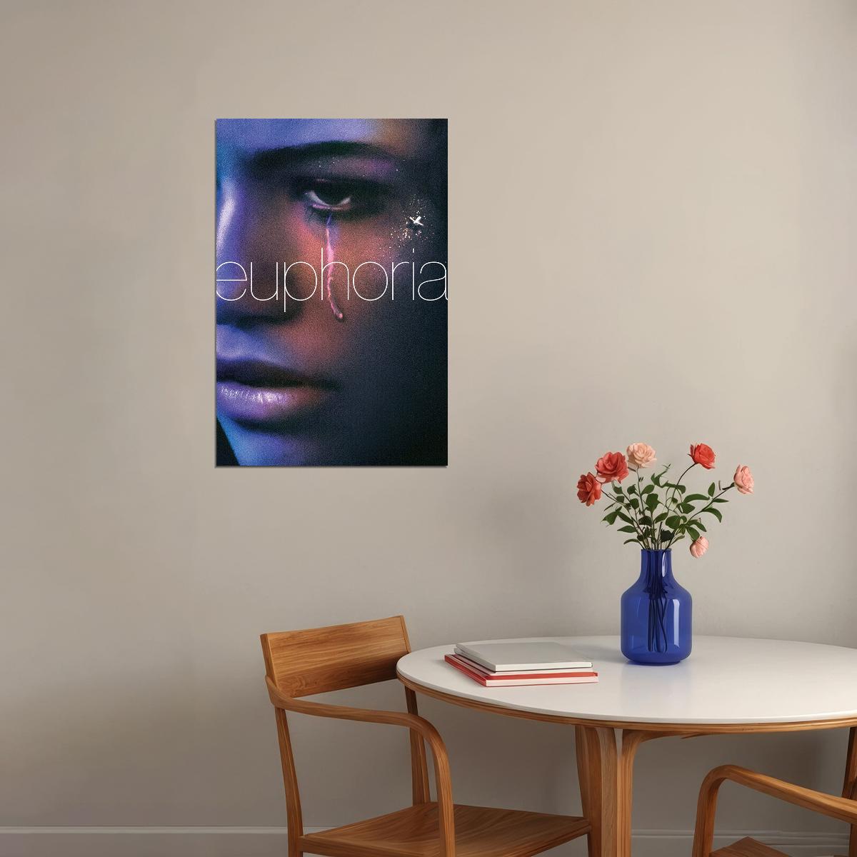 Euphoria Season 1 Zendaya Usa Tv Show Poster Wall Art Print Home Wall Decor