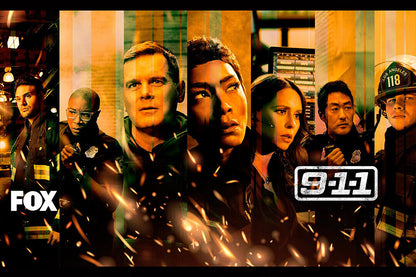 9 1 1 Emergency Save Action Tv Show Poster Wall Art Print Home Wall Decor