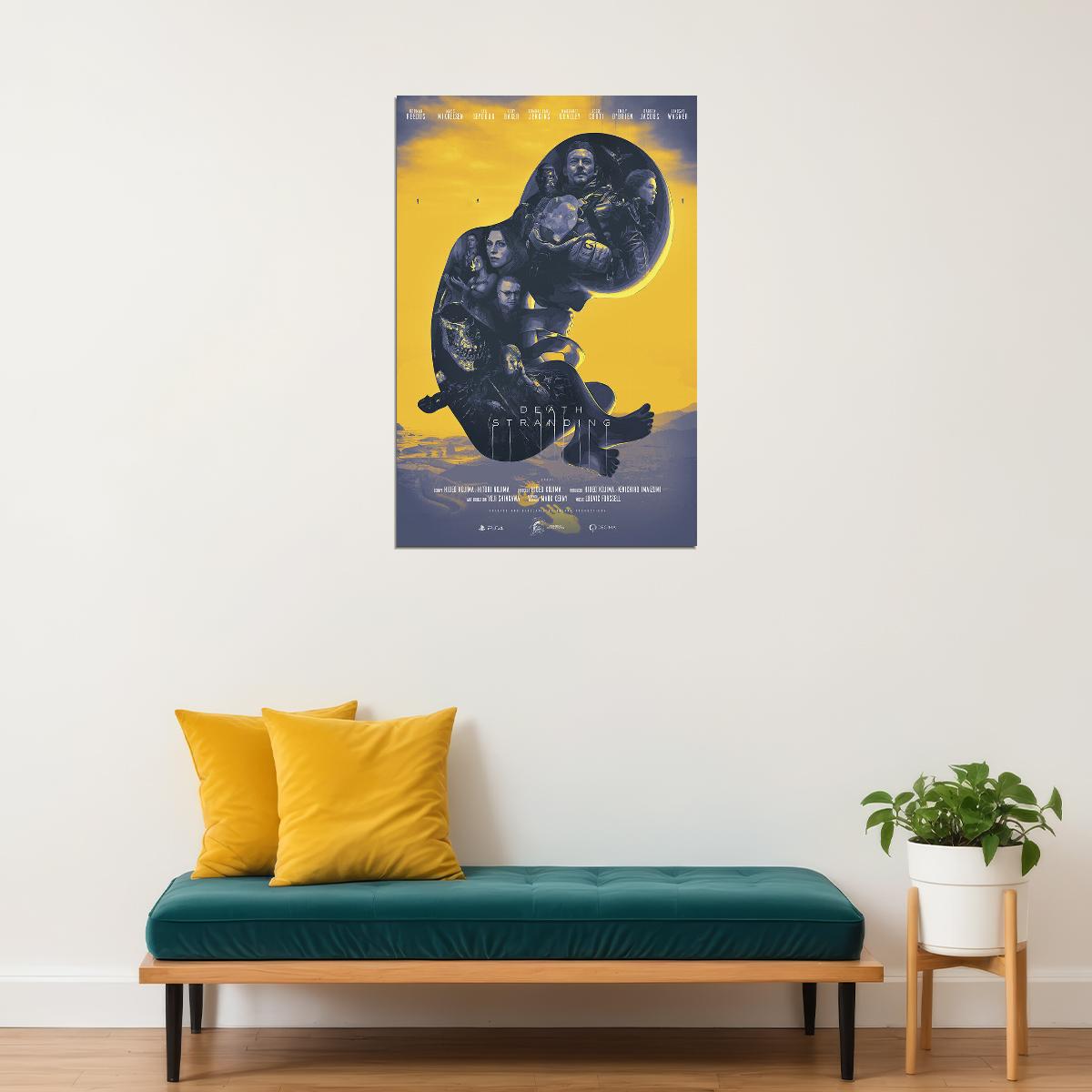 Death Stranding Kojima Productions Game Poster Wall Art Print Home Wall Decor