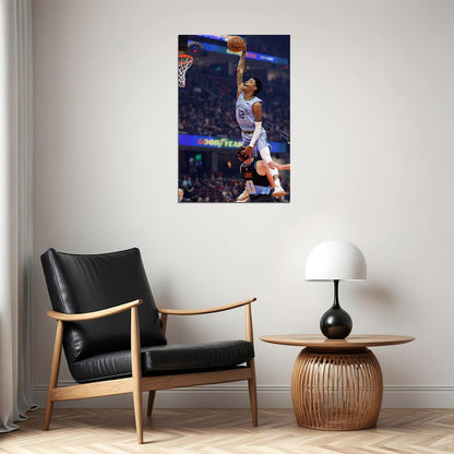 Ja Morant Memphis Basketball Star Poster Wall Art Print Home Wall Decor