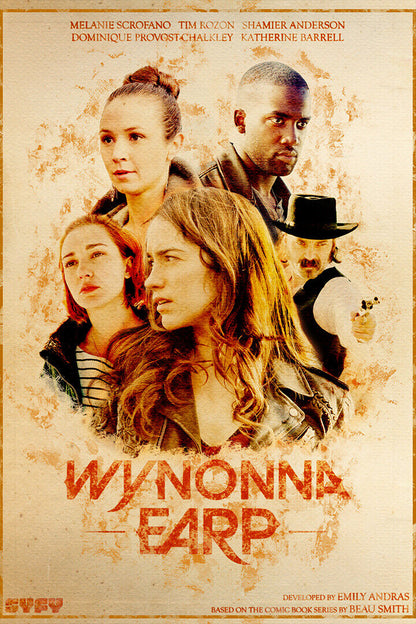 Wynonna Earp Melanie Scrofano Canada Tv Show Poster Wall Art Print Home Wall Decor