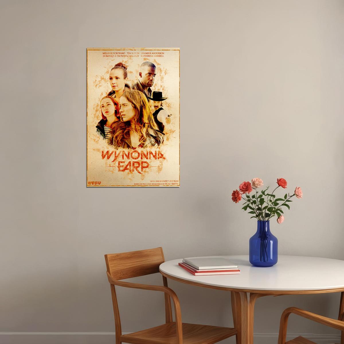 Wynonna Earp Melanie Scrofano Canada Tv Show Poster Wall Art Print Home Wall Decor