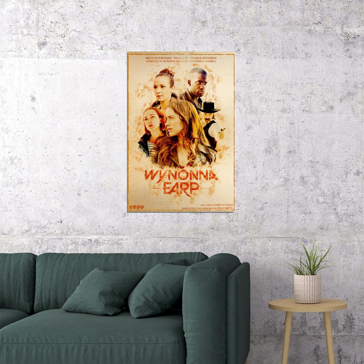 Wynonna Earp Melanie Scrofano Canada Tv Show Poster Wall Art Print Home Wall Decor