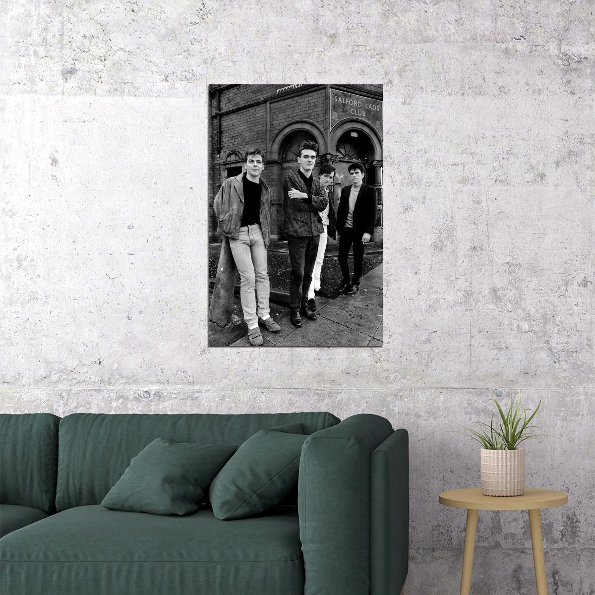 The Smiths English Music Rock Band Poster Wall Art Print Home Wall Decor