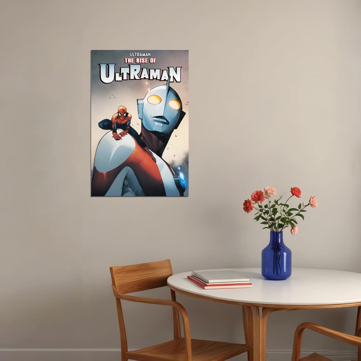 The Rise Of Ultraman Comic Book Poster Wall Art Print Home Wall Decor