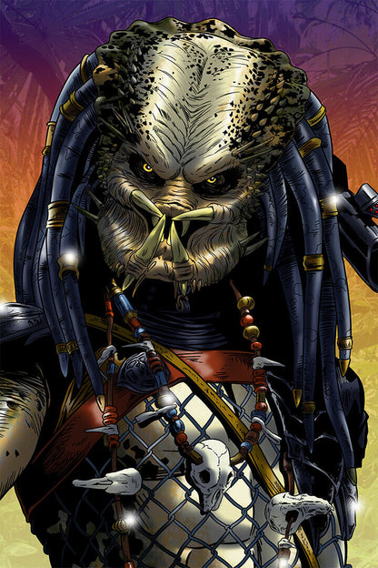 Predator Alien Yautja Movie Poster Wall Art Print Home Wall Decor