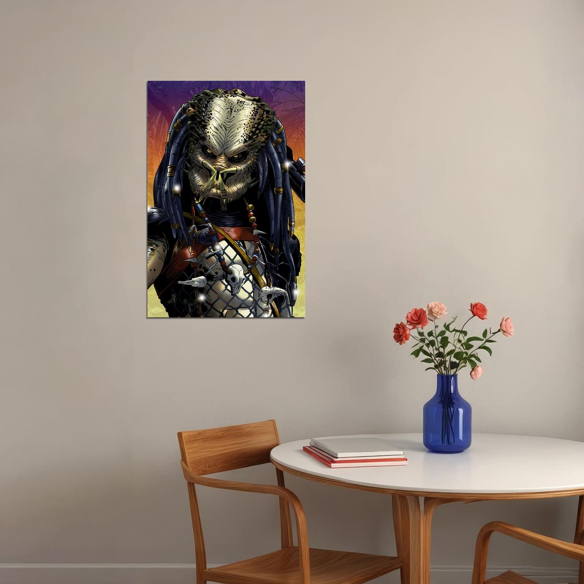 Predator Alien Yautja Movie Poster Wall Art Print Home Wall Decor