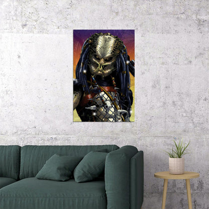 Predator Alien Yautja Movie Poster Wall Art Print Home Wall Decor