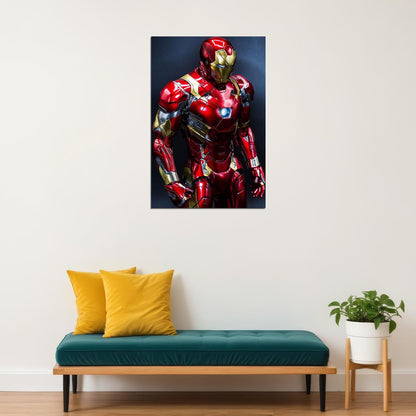 Iron Man Studios Avengers Movie Tony Stark Poster Wall Art Print Home Wall Decor