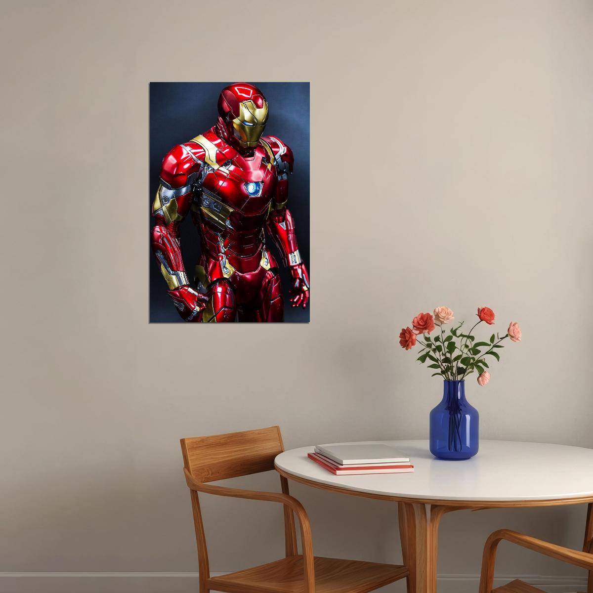 Iron Man Studios Avengers Movie Tony Stark Poster Wall Art Print Home Wall Decor