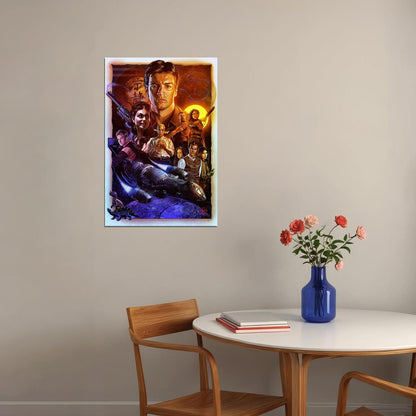 Firefly Classic Movie Tv Series Science Fiction Drama Poster Wall Art Print Home Wall Decor