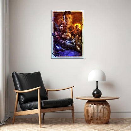 Firefly Classic Movie Tv Series Science Fiction Drama Poster Wall Art Print Home Wall Decor