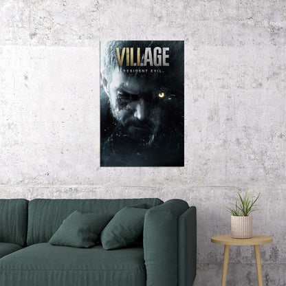 Resident Evil Village Video Games Fantasy Excitement Poster Wall Art Print Home Wall Decor