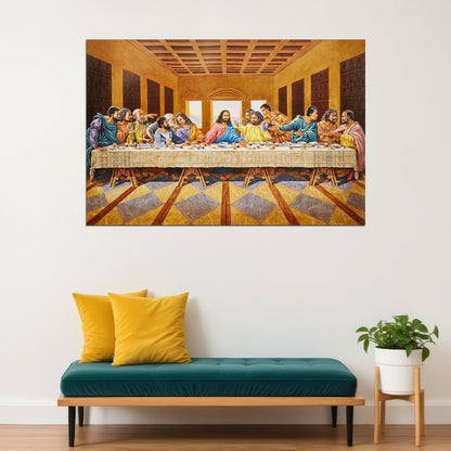 African American The Last Supper Oil Poster Wall Art Print Home Wall Decor