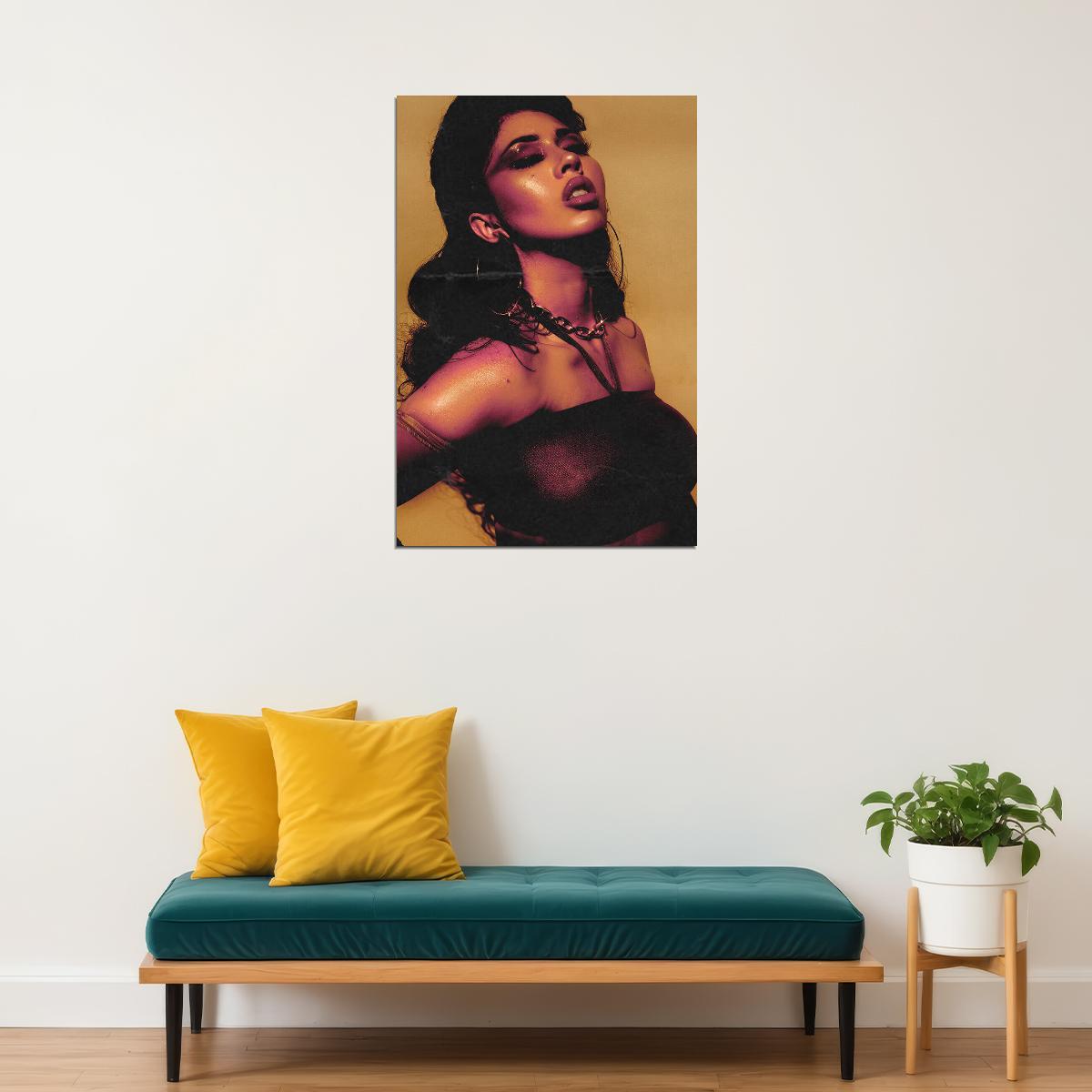 Kali Uchis Producer Singer And Songwriter Poster Wall Art Print Home Wall Decor