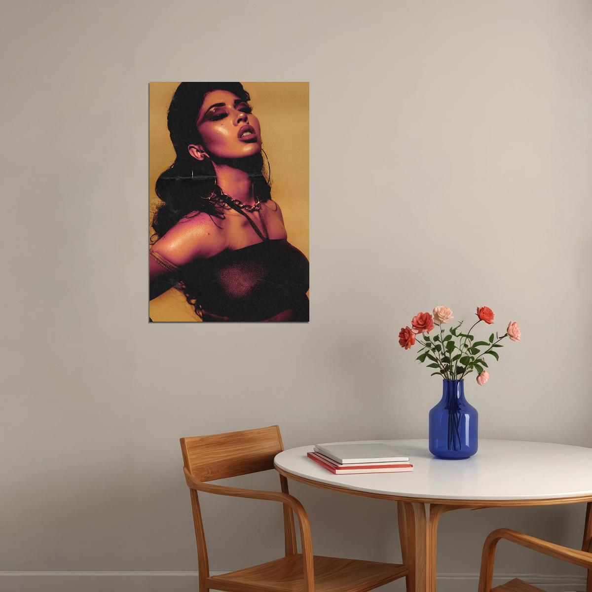 Kali Uchis Producer Singer And Songwriter Poster Wall Art Print Home Wall Decor