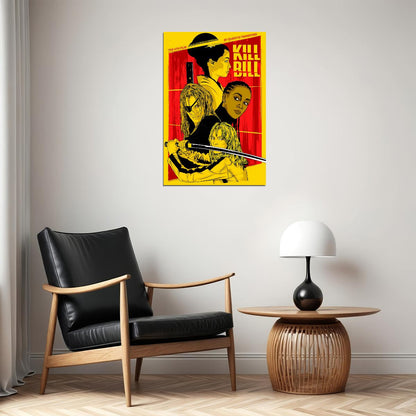 Kill Bill Vol 1 Movie Horror Crime Action Poster Wall Art Print Home Wall Decor