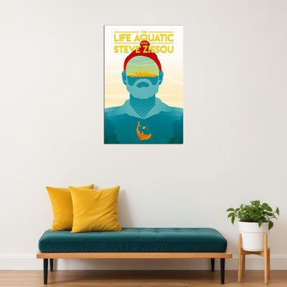 The Life Aquatic With The Steve Zissou Poster Wall Art Print Home Wall Decor