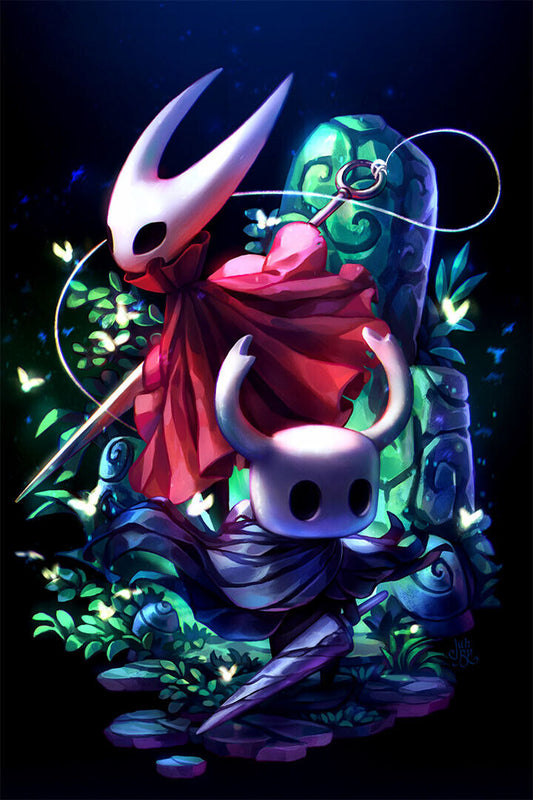 Hollow Knight The Game Adventure Action Poster Wall Art Print Home Wall Decor