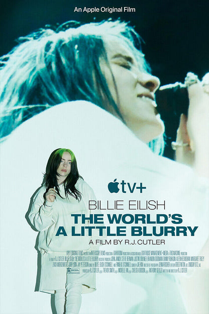 Billie Eilish: The World's A Little Blurry Music Documentary Poster Wall Art Print Home Wall Decor