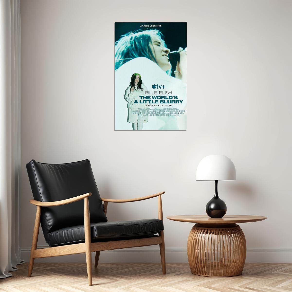 Billie Eilish: The World's A Little Blurry Music Documentary Poster Wall Art Print Home Wall Decor