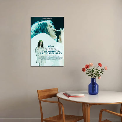 Billie Eilish: The World's A Little Blurry Music Documentary Poster Wall Art Print Home Wall Decor