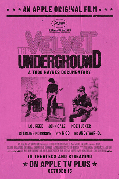 The Velvet Underground Documentary Music Poster Wall Art Print Home Wall Decor