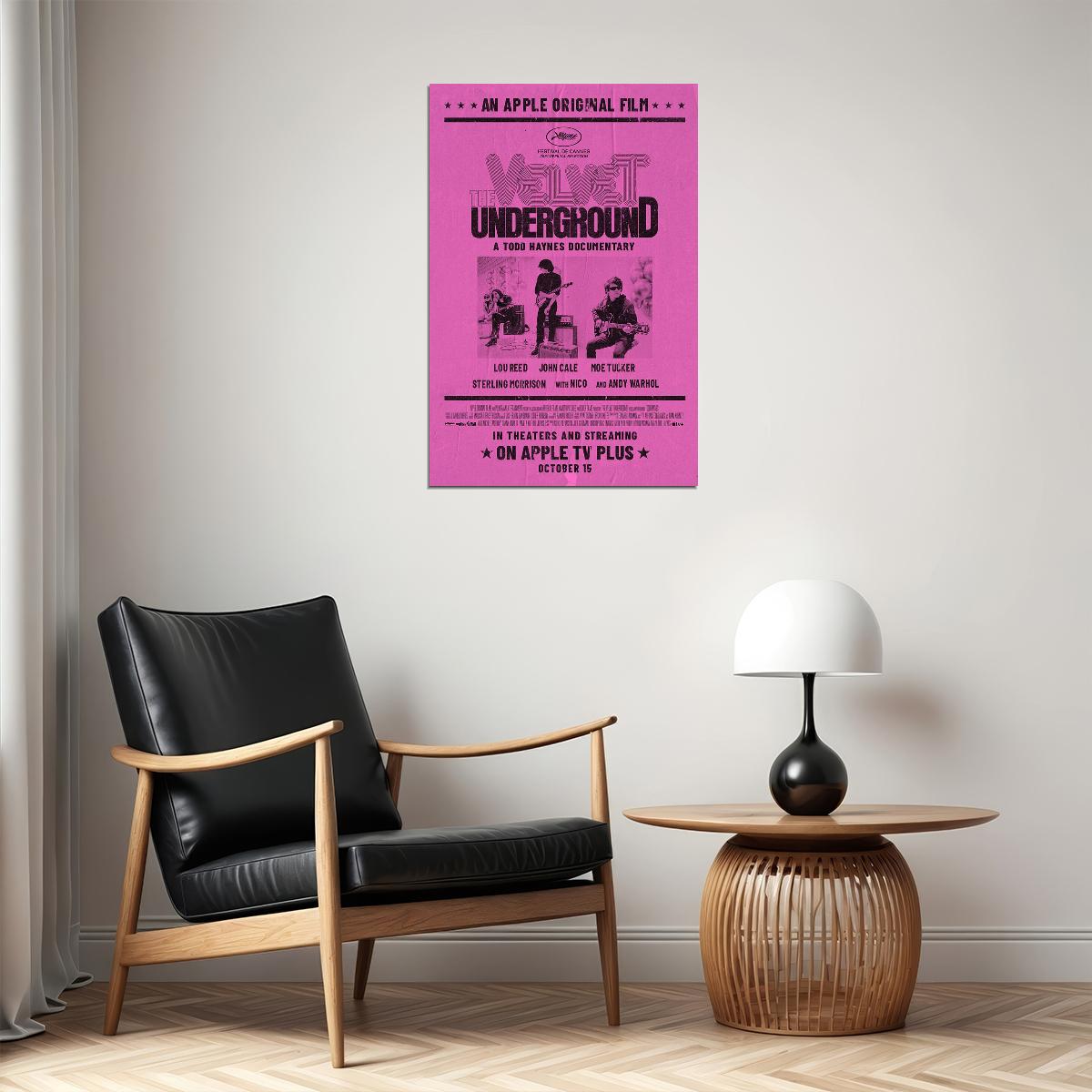 The Velvet Underground Documentary Music Poster Wall Art Print Home Wall Decor