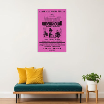 The Velvet Underground Documentary Music Poster Wall Art Print Home Wall Decor