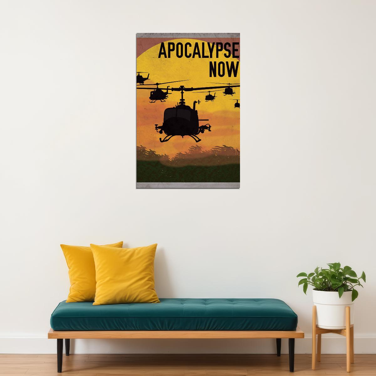 Apocalypse Now Classic Movie Cover Drama Mystery Poster Wall Art Print Home Wall Decor