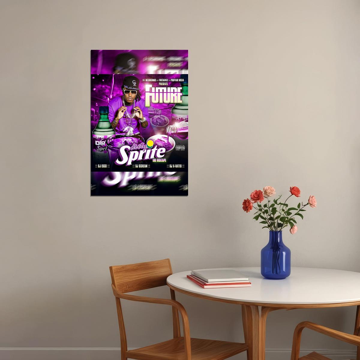 Future Dirty Sprite Music Album Poster Wall Art Print Home Wall Decor