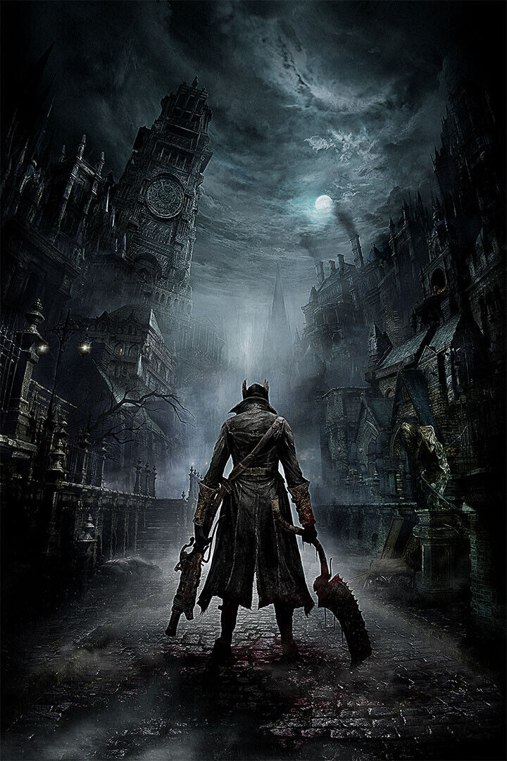 Bloodborne Video Game Character Creation Poster Wall Art Print Home Wall Decor