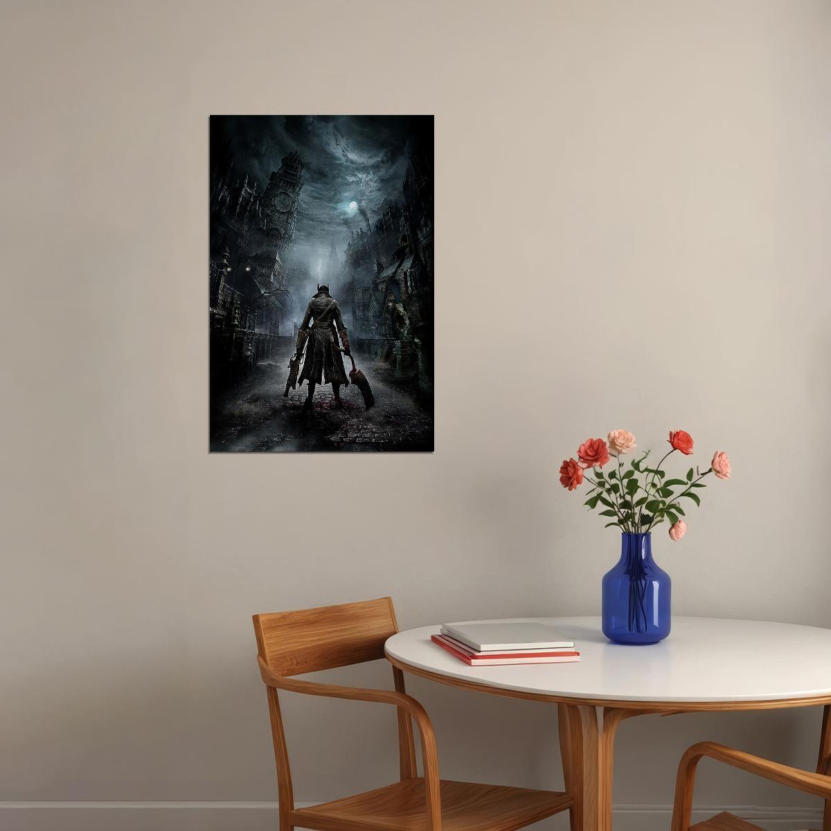 Bloodborne Video Game Character Creation Poster Wall Art Print Home Wall Decor