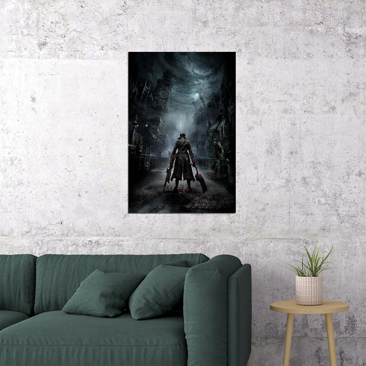 Bloodborne Video Game Character Creation Poster Wall Art Print Home Wall Decor